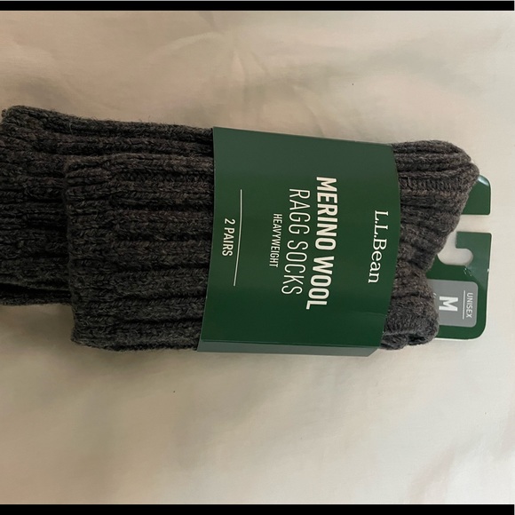 L.L. Bean Accessories - LL Bean Merino Wool Ragg Socks (2 pairs/4 socks)
